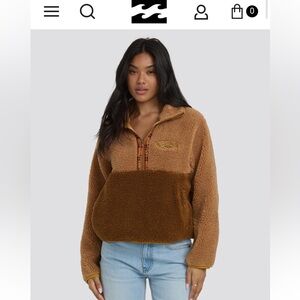 Billabong Sherpa half Zip